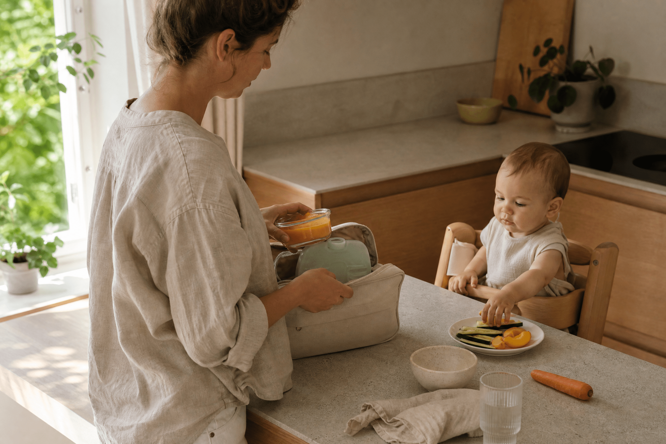 Beikost im Sommer: So bleibt Babyessen sicher und frisch - Lil Lui -  Backwaren für Babys und Kinder