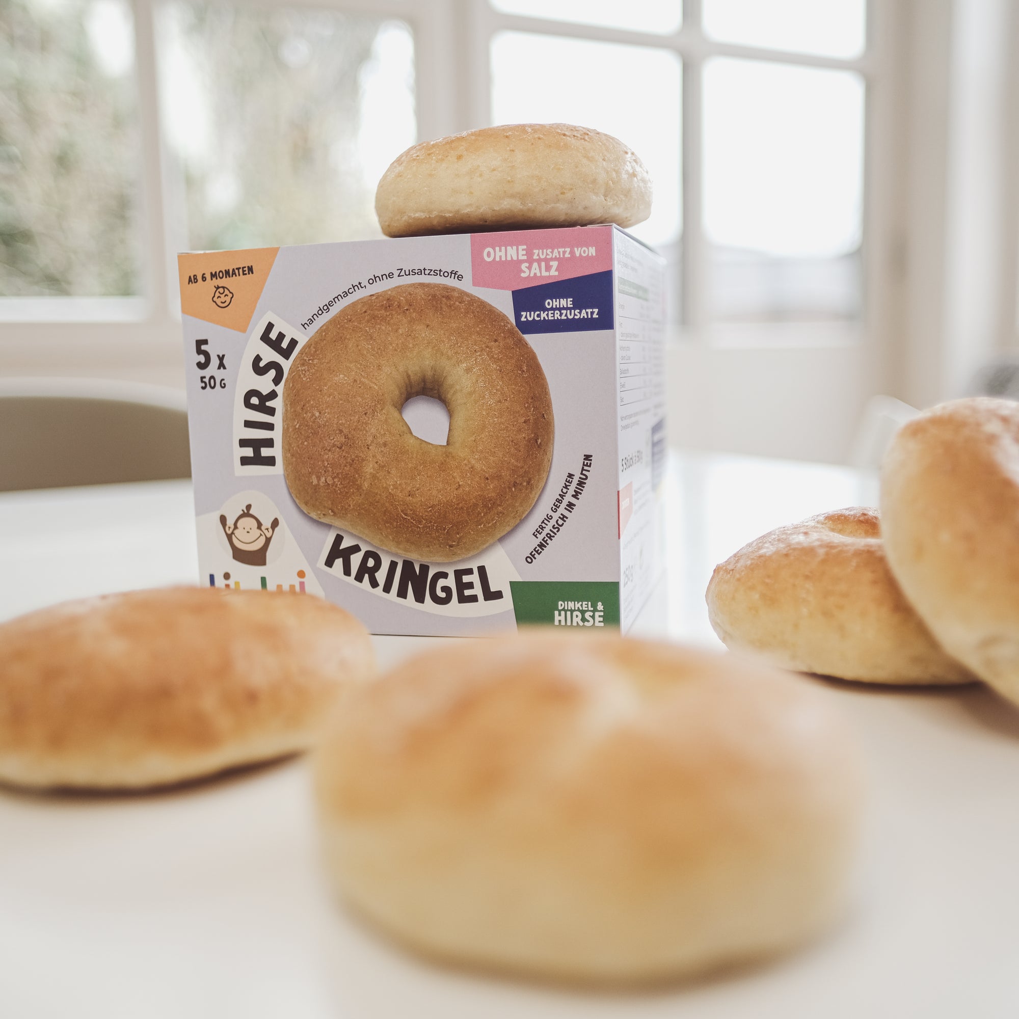 HIRSE DINKEL KRINGEL – 5er Pack (ohne Salz | ab 6 Monaten)