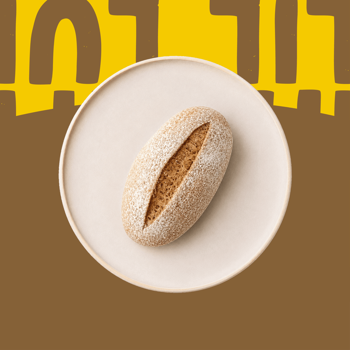 Kamut Dinkelvollkornbrötchen mit Weizenkeimen – 5er Pack (ohne Salz | ab 6 Monaten) – Baby-Backwaren ohne Salz | Lil Lui